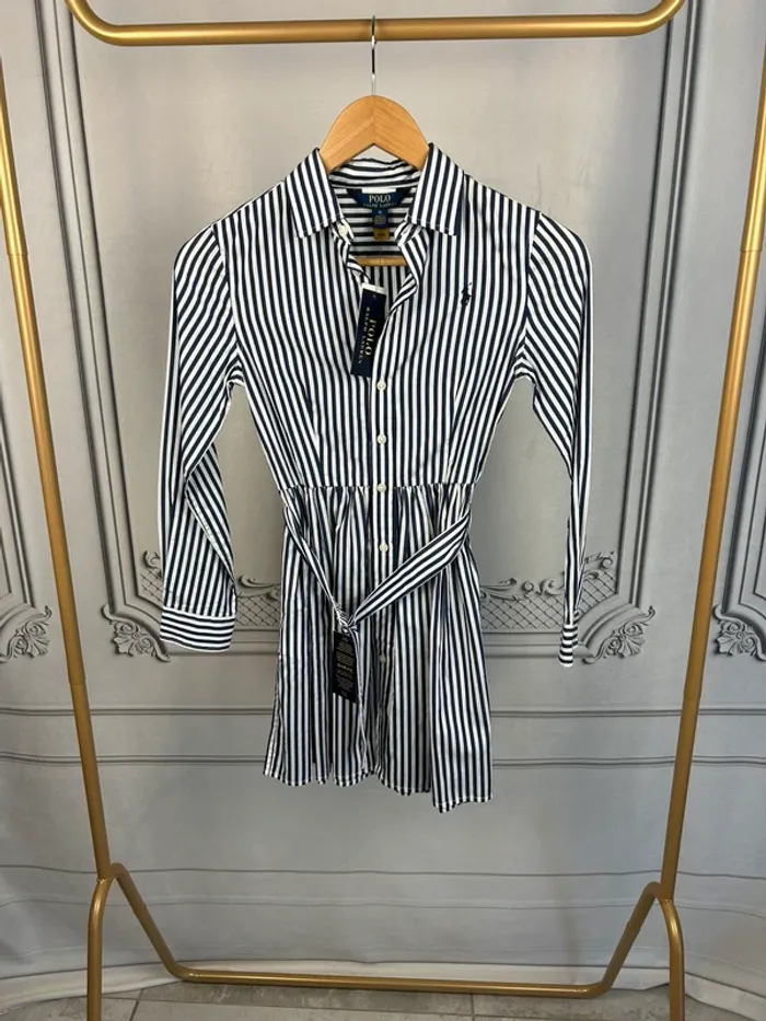 Robe chemise Ralph Lauren Fille 10ans Neuve