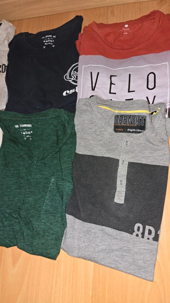 Lot 6 tee-shirt taille S - photo numéro 2