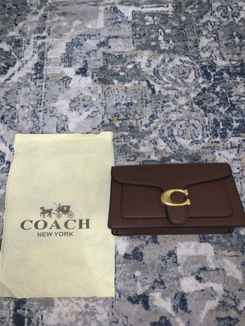Sac a main marron coach