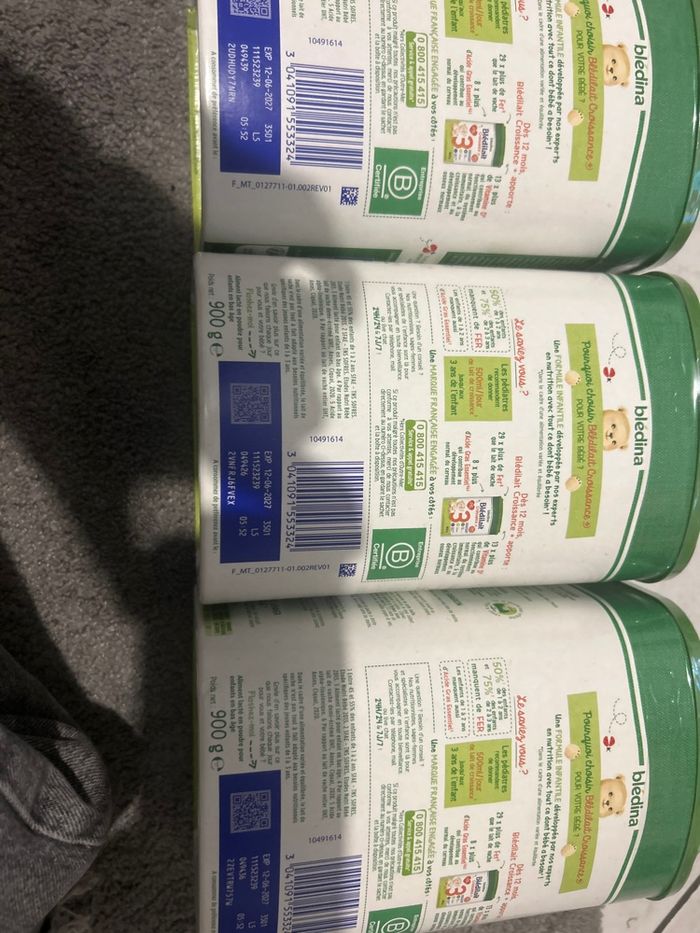 Lot lait Bledilait 3 - photo numéro 4