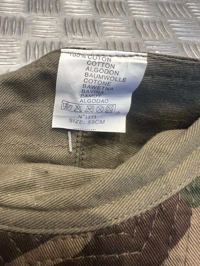 casquette M69 ce 1969 camouflage militaire armee neuf - photo numéro 4