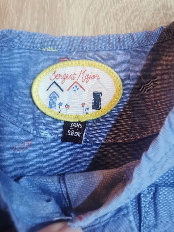 Lot de 2 combishorts été fille 3ans sergent major tbe - photo numéro 6