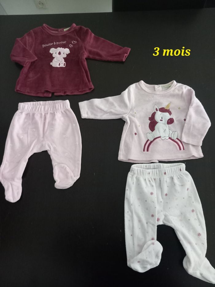 Lot vêtement bébé fille 3 mois - photo numéro 6