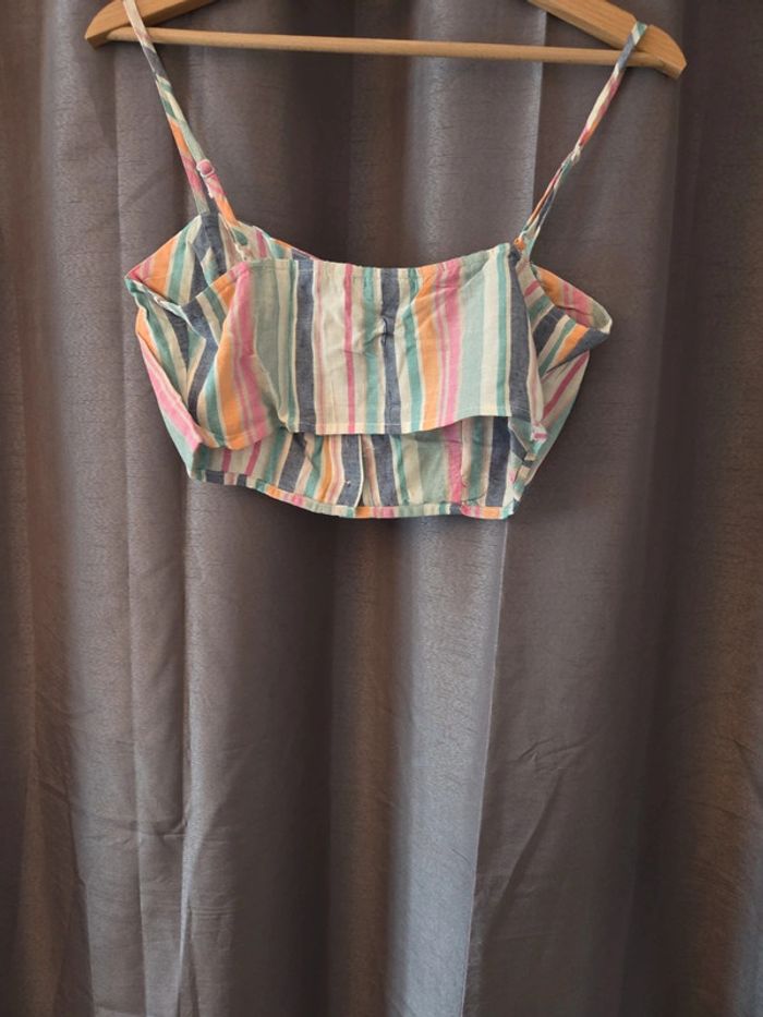 🌈Top croc neuf femme taille M - photo numéro 4