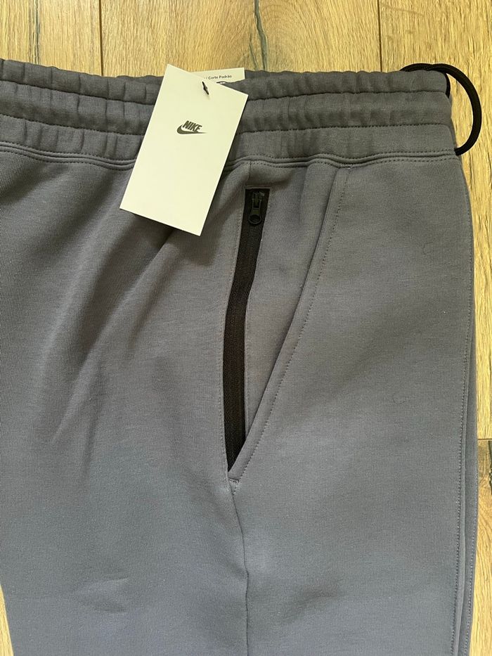 Jogging Nike Tech  Fleece Gris Taille M - photo numéro 7