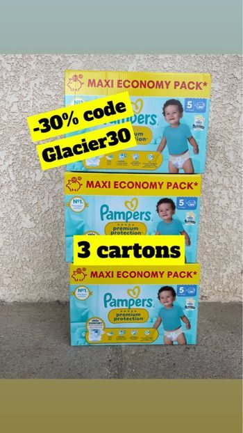 Pampers premium protection taille 5