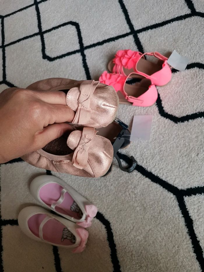 chaussures / sandales fille en pointure 27 - photo numéro 5