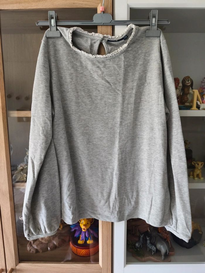 Pull gris Kiabi - photo numéro 2