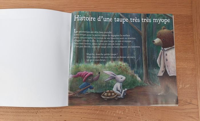 Histoire d'une taupe très très myope - lire c'est partir - photo numéro 2