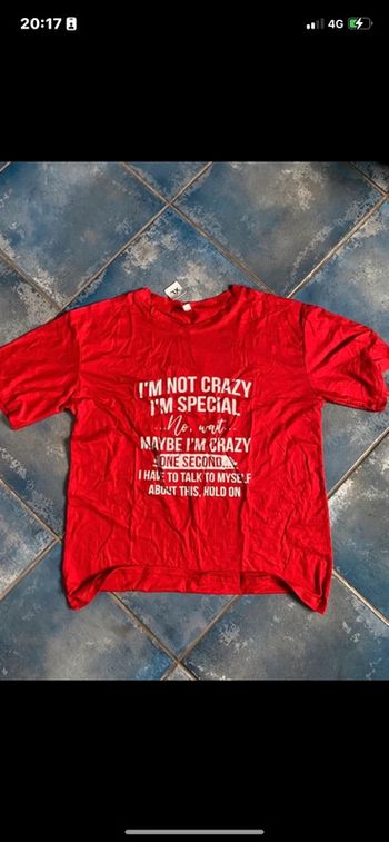 Tee shirt oversize neuf