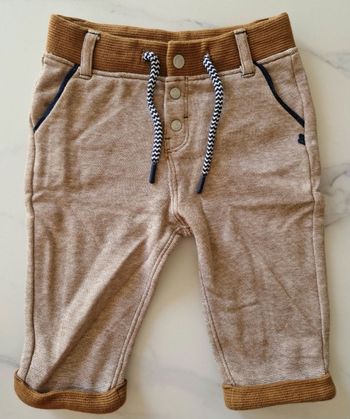 Pantalon marron Obaïbi 9 mois