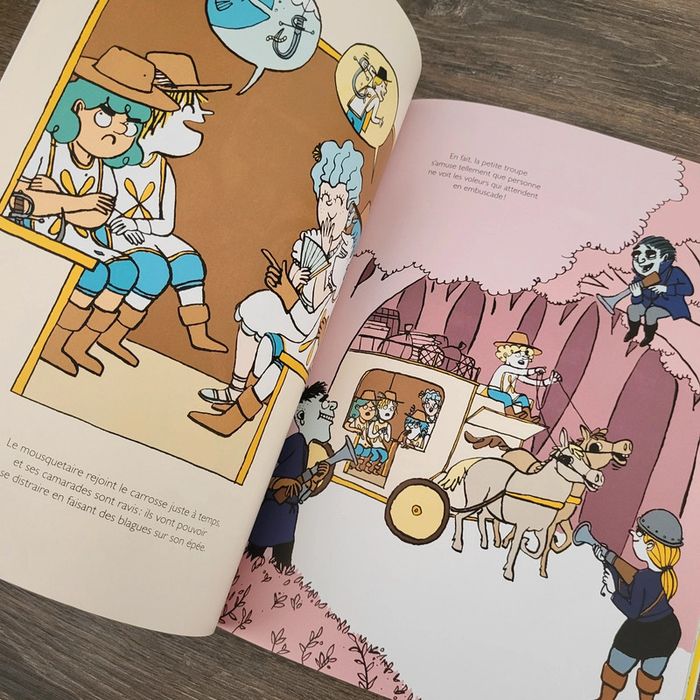 École des Loisirs-Trois ou quatre histoires de mousquetaires - photo numéro 4