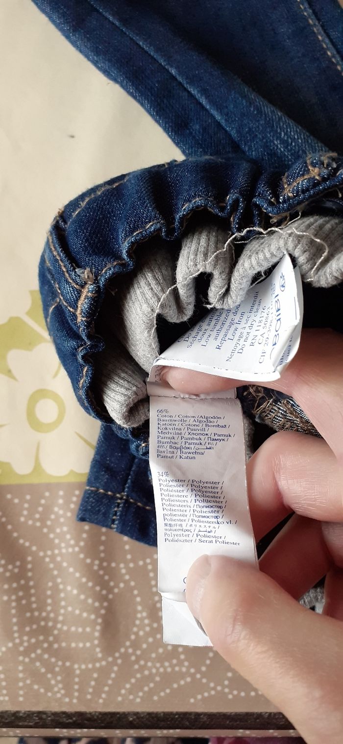 Jean bébé garçon 12 mois - photo numéro 3