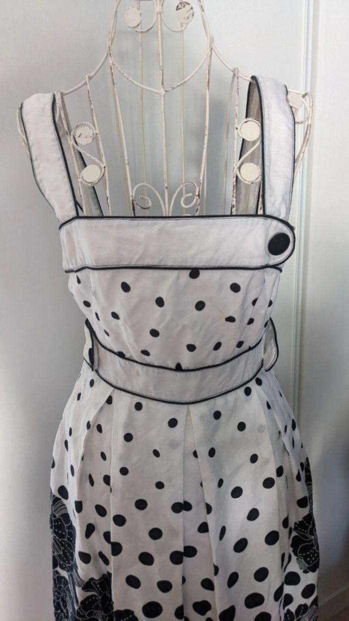 Robe Chic Noir et Blanche Derhy 40 - photo numéro 3