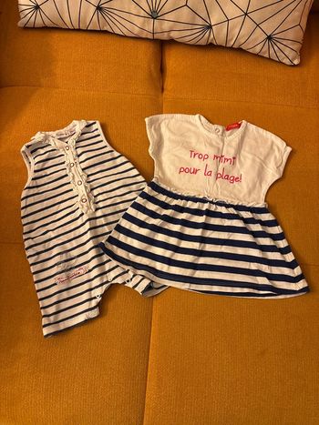 Lot de 2 ensembles 9 mois
