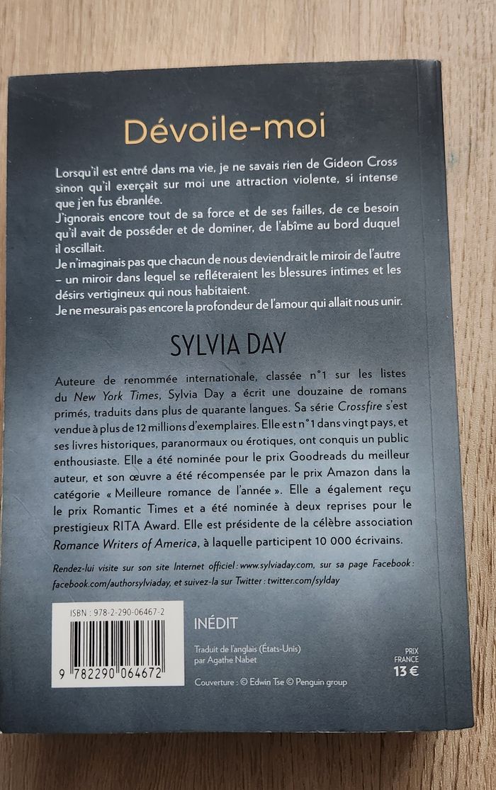 Dévoile moi de la série Crossfire - photo numéro 2