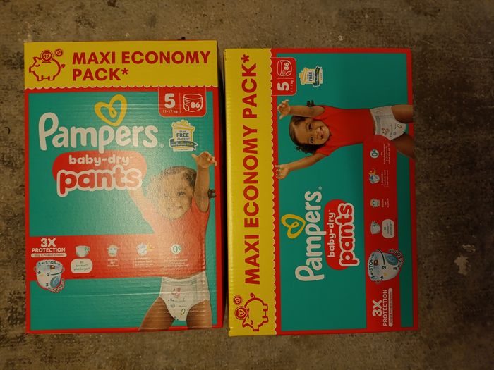 Pampers pants T5 x2