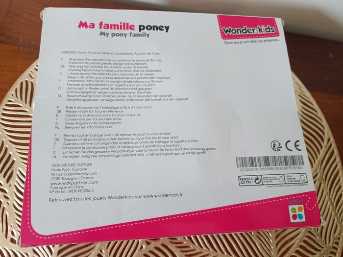 Ma famille de poney  wonder-kids - photo numéro 2