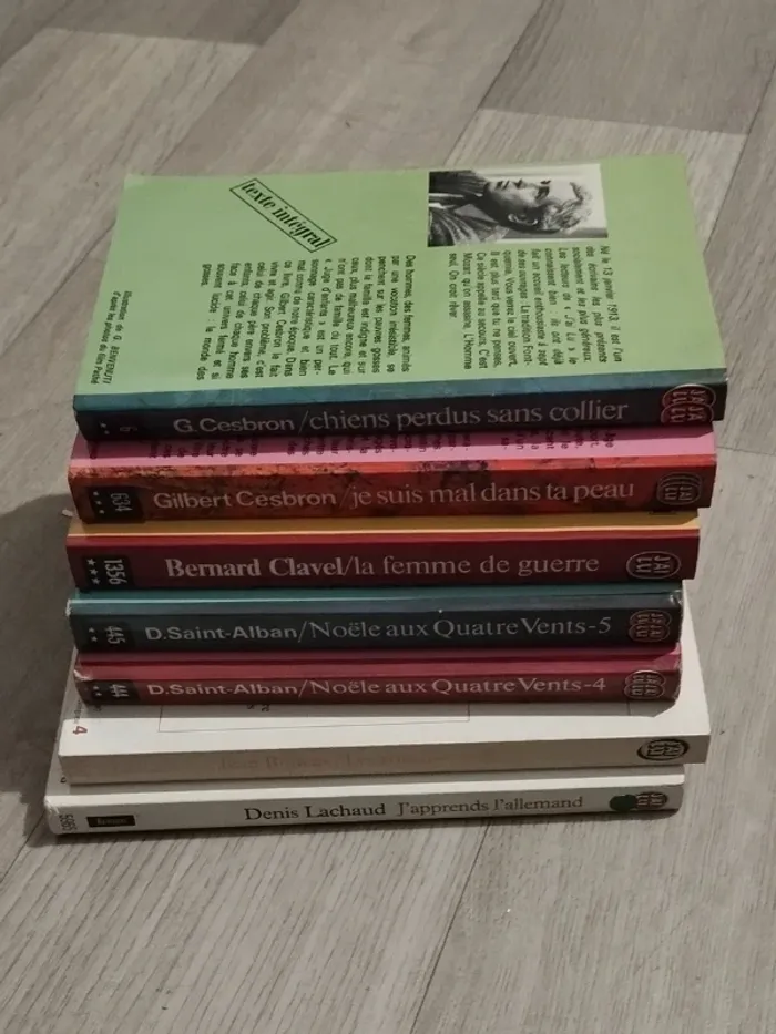 Lot de 7 romans en très bons états L082 - photo numéro 4