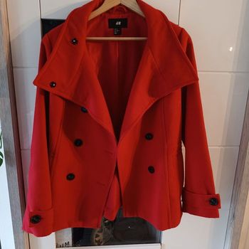 Trench rouge taille 42