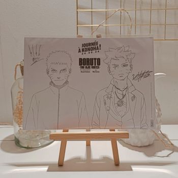 Ex-libris manga Boruto twin blue vortex