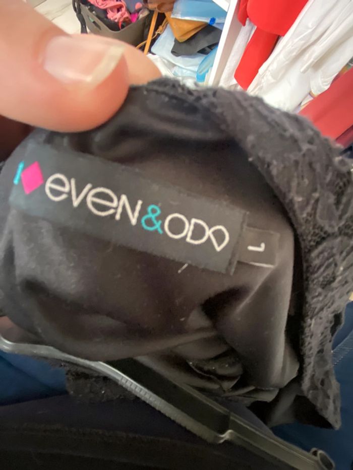 Petite robe noire Even&Odd (noir), L / 40 - photo numéro 4