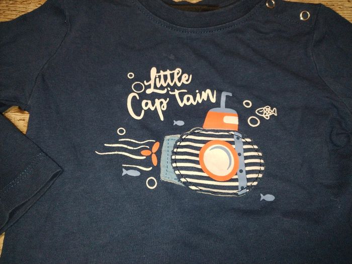 Joli t-shirt garçon manches longues 12 mois - photo numéro 2