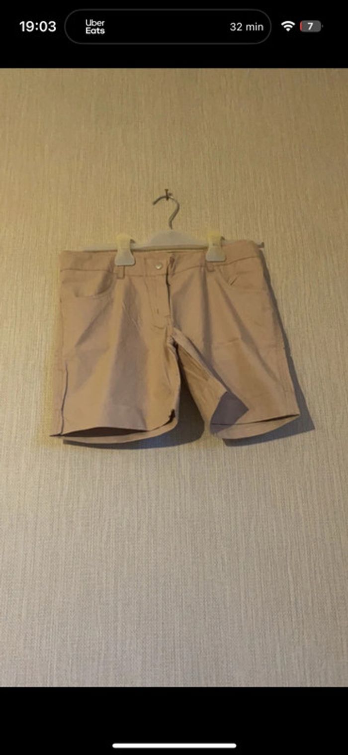 Short Taille 14 ans creme