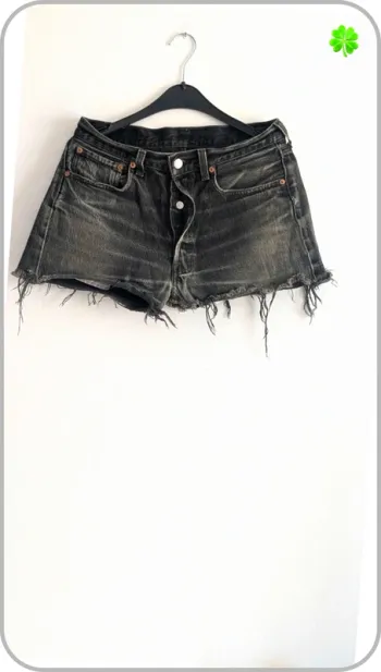 Mini short en jeans Levi's 501 femme 42