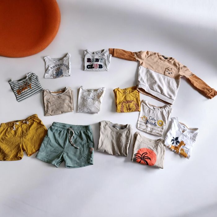 Lot vêtements 3 ans garçon avec défauts – idéal crèche ou nounou – petit prix