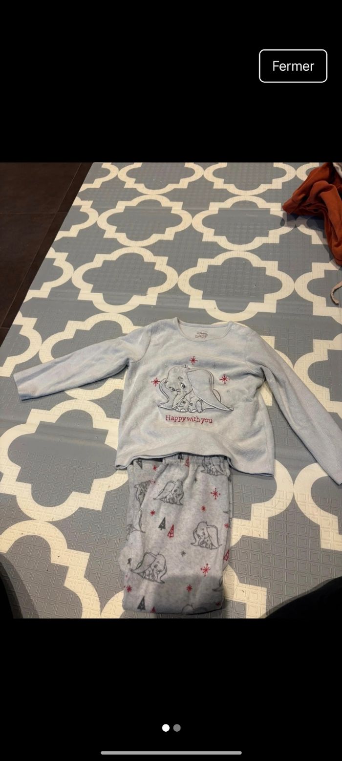Lot pyjama garçon - photo numéro 2