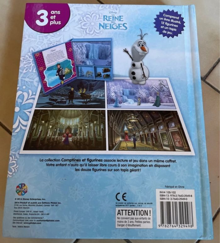 Comptines et figurines reines des neiges - photo numéro 2