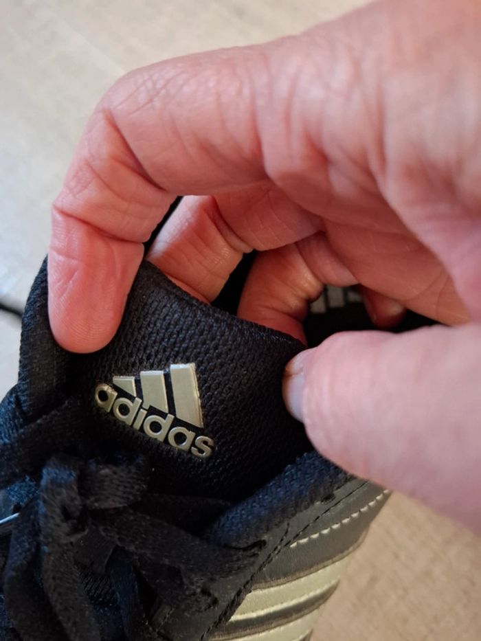 Tennis cuir noir Adidas T 39,5 - photo numéro 12