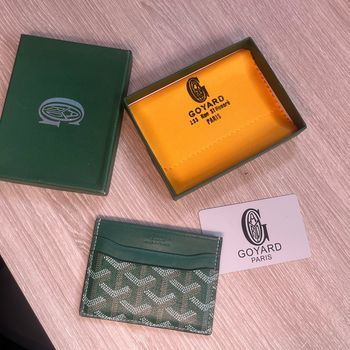 Porte carte goyard vert Paris neuf
