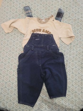 Ensemble salopette 12 mois