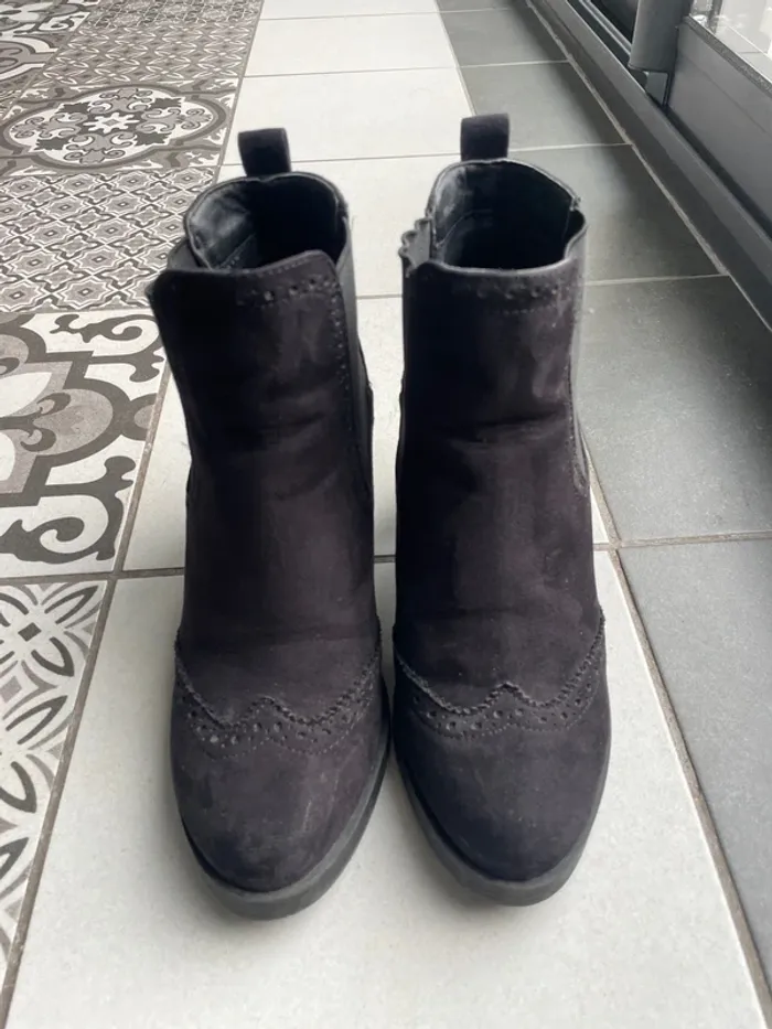 Bottes daim femme 38 - photo numéro 4