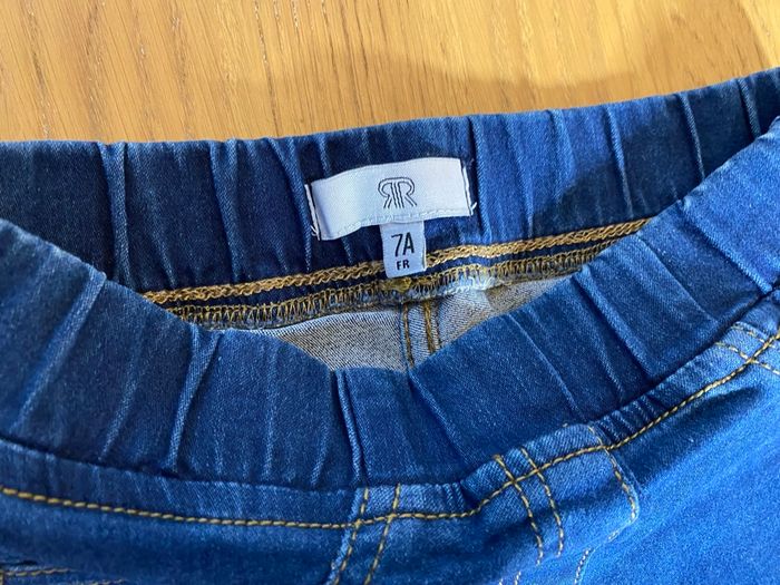 La Redoute Pantalon slim bleu foncé Taille 7 ans - photo numéro 5