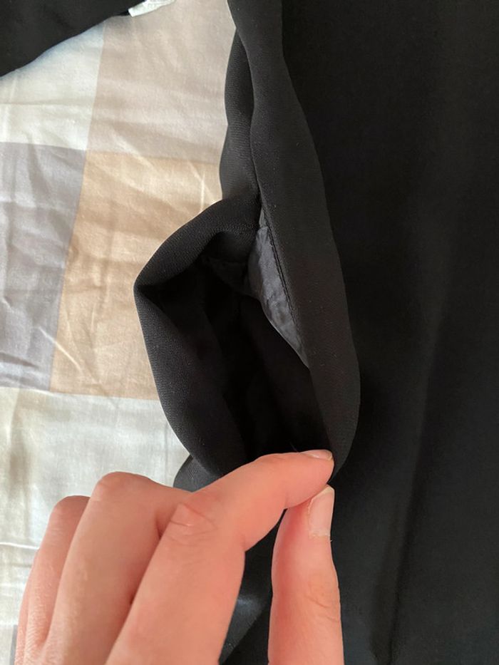 Superbe belle robe chic noire et blanche Mango taille XS - photo numéro 10