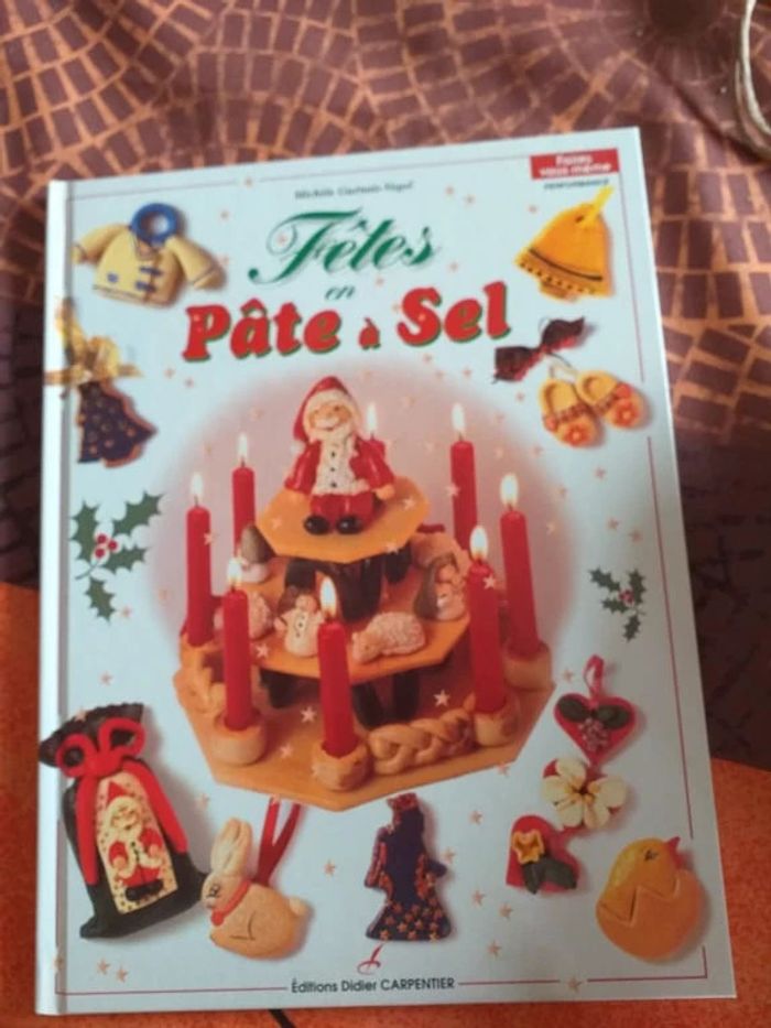 livre d animation fetes en pate a sel - photo numéro 1