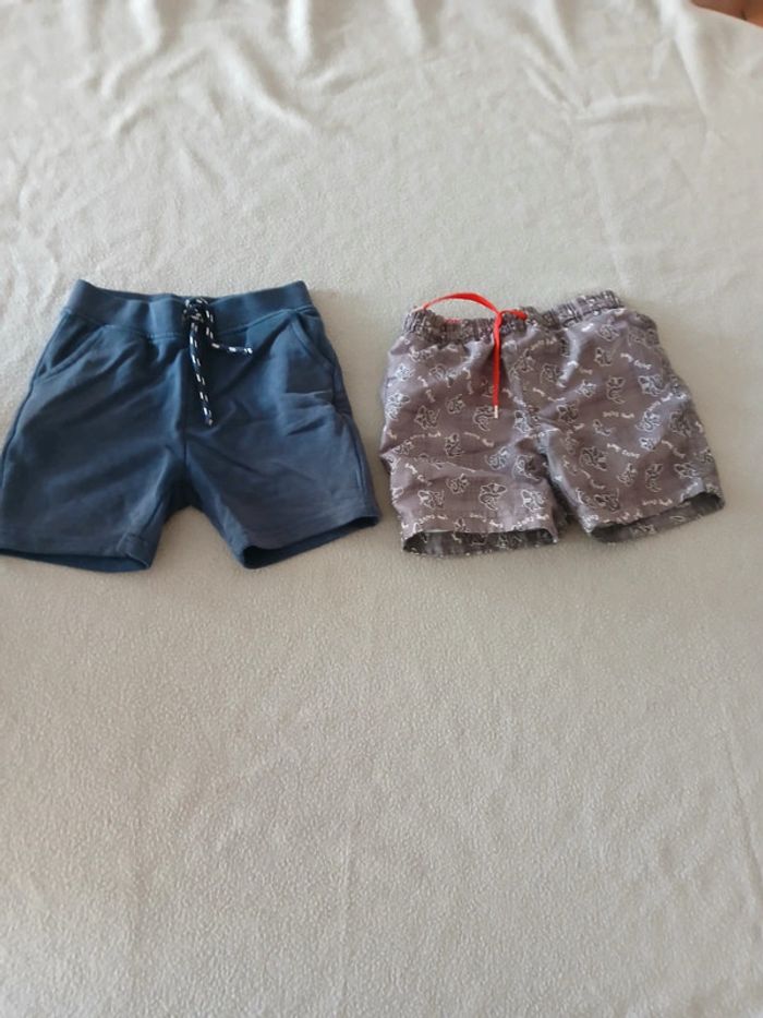 Lot short garçon 2 ans
