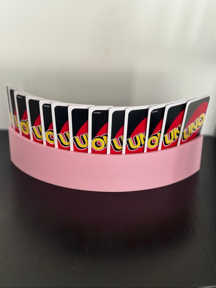 Porte cartes à jouer rose - photo numéro 3
