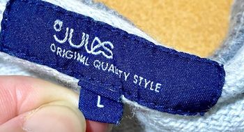 Pull couleur gris marque Jules taille L