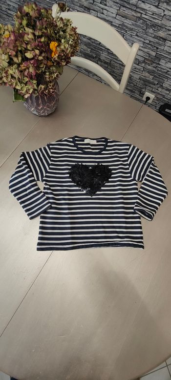 T-shirt à manches longues Zara