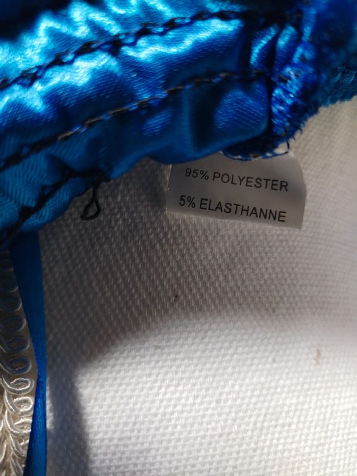 Longue Robe bleu taille unique - photo numéro 12