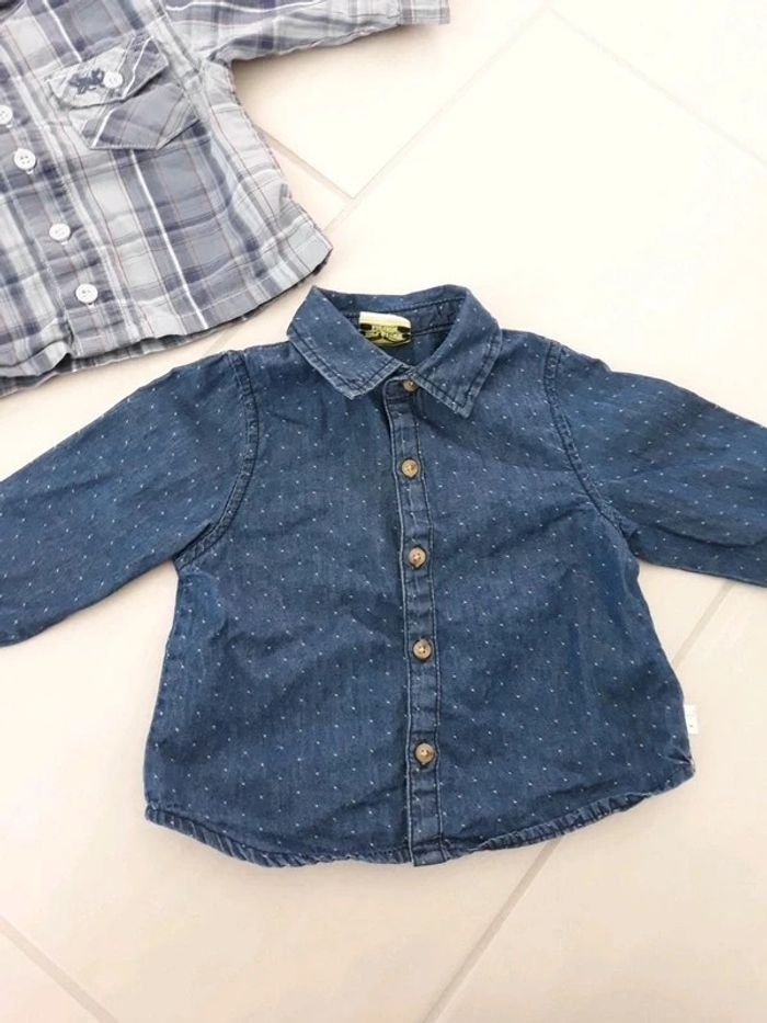 Lot de 2 chemises TAO 6 mois - photo numéro 2