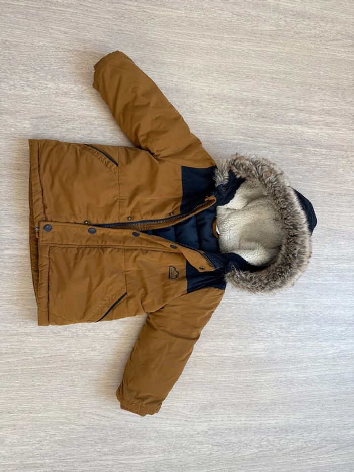 Manteau tape à l’œil 24 mois 86cm camel