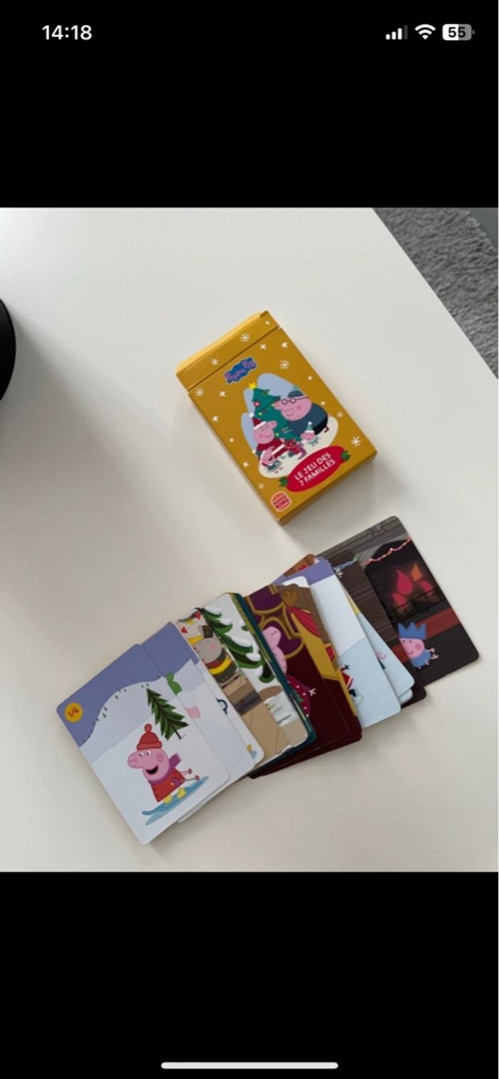 Jeux 7 familles Peppa Pig - photo numéro 2
