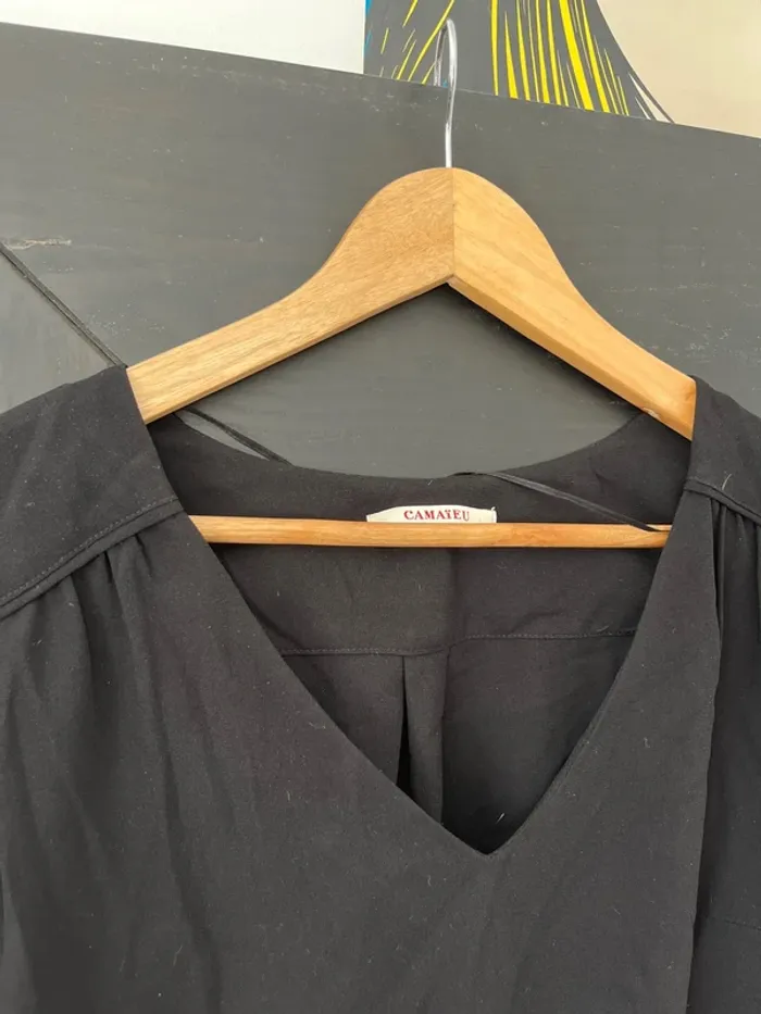 Blouse noire Camaïeu - photo numéro 3