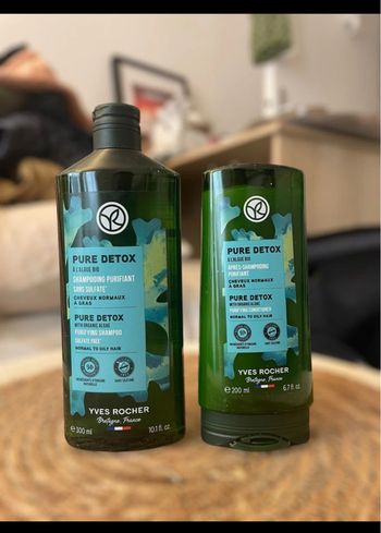 Yves Rocher lot Shampoo et Après-Shampoo