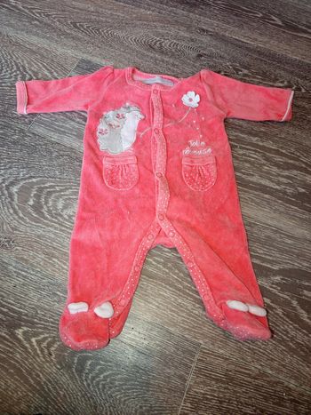 Pyjama hérisson Gémo naissance